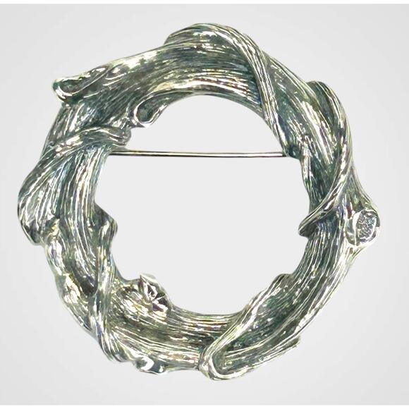 Vtg Mignon Faget Brooch Pin Fences Retired 1996 Collection 925 Sterling Silver - Picture 14 of 15